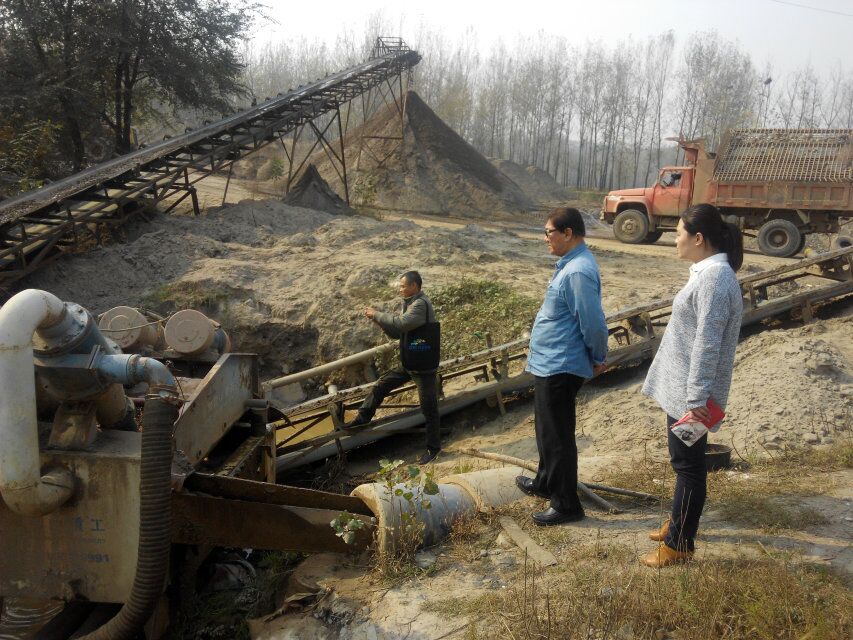 隆中重工考察現(xiàn)場